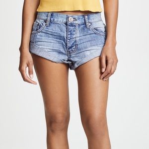 One Teaspoon Bandit Denim Shorts - Size 24 NWT